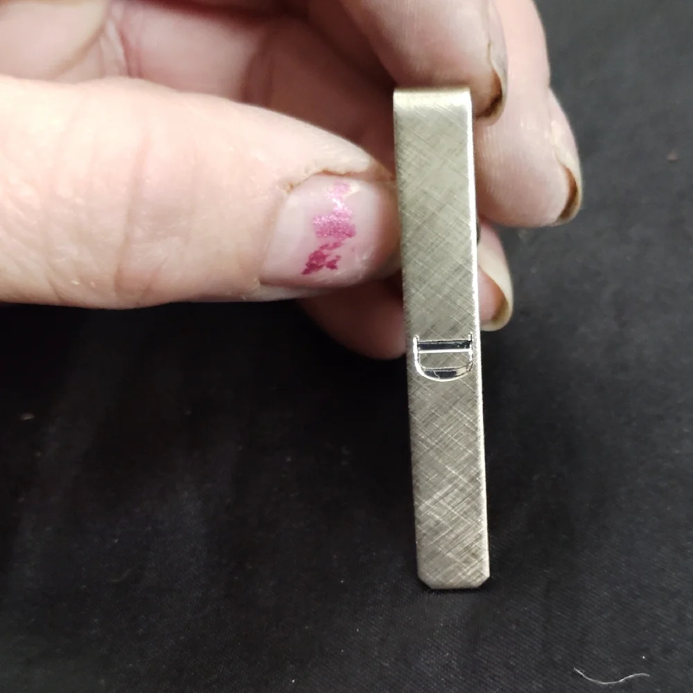 Dior Silver Tie Clip